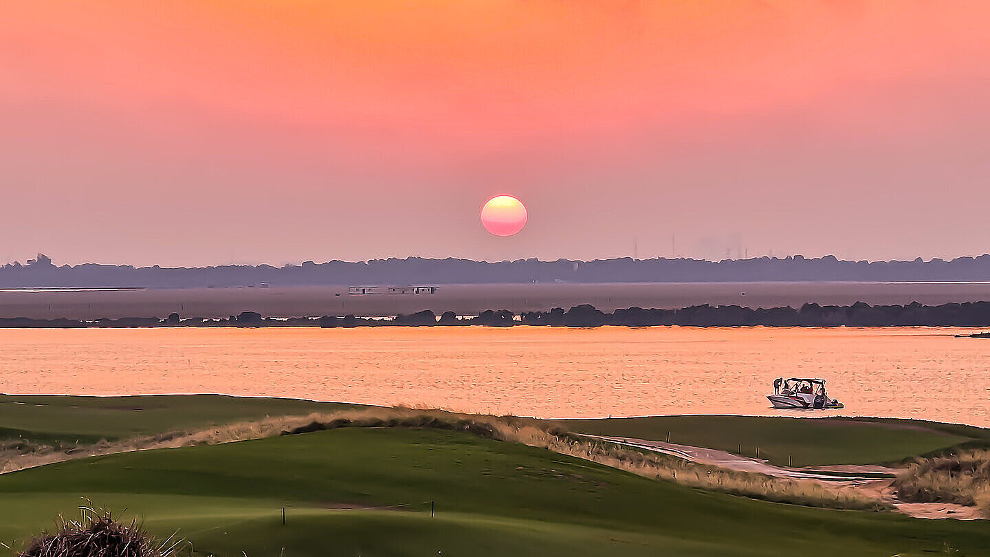 Sonnenuntergang Abu Dhabi