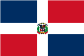 Flagge Dominikanische Republik (Dom. Rep.)