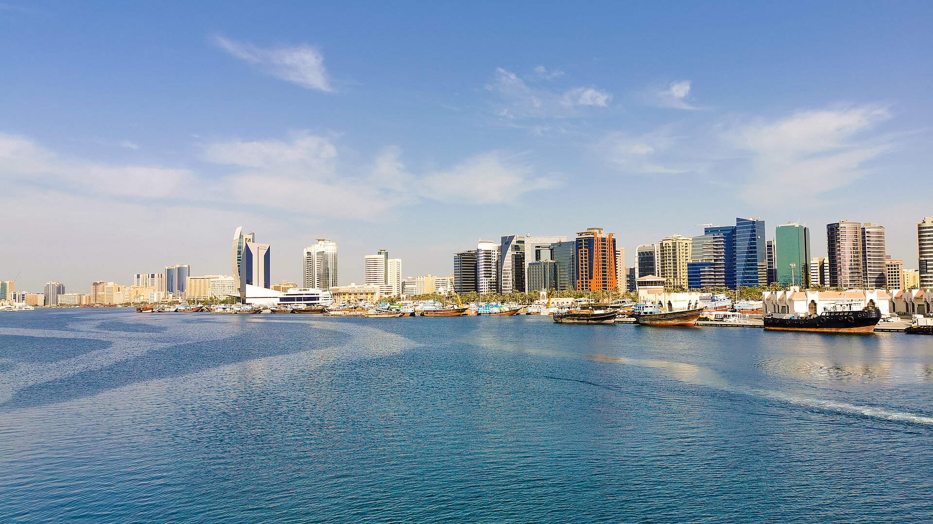 Dubai Creek und Hafen