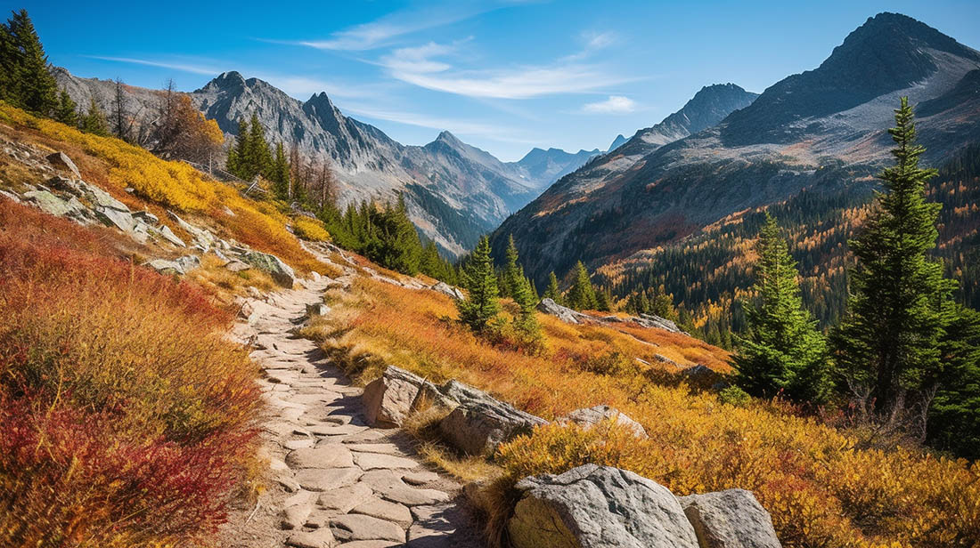 Herbstzauber in den Rocky Mountains