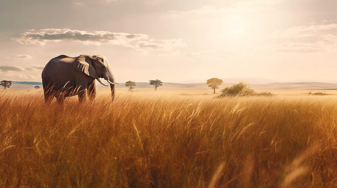 Safari in Kenia